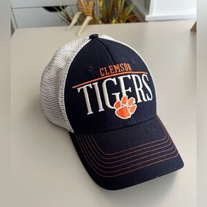 Clemson Tigers Navy and White Cap